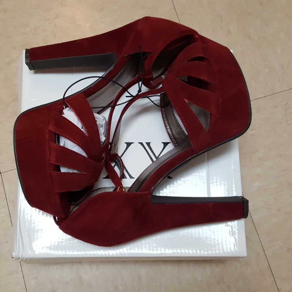 Suede Heels